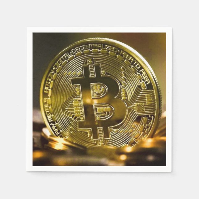 bitcoin napkin (Front)