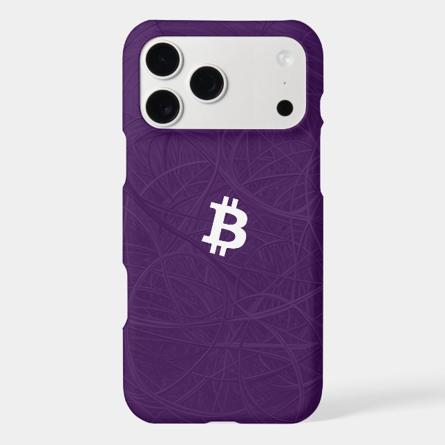 Bitcoin Neuron Dark Purple (Back)