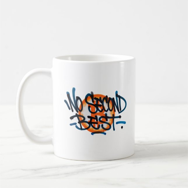 Bitcoin: No Second Best (Style 1) Coffee Mug (Left)