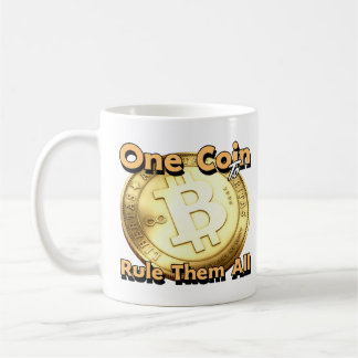 bitcoin One Coin to Rule Them All mug
