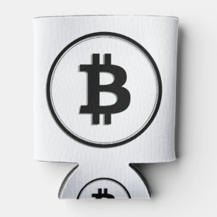 Bitcoin Outline Can Cooler