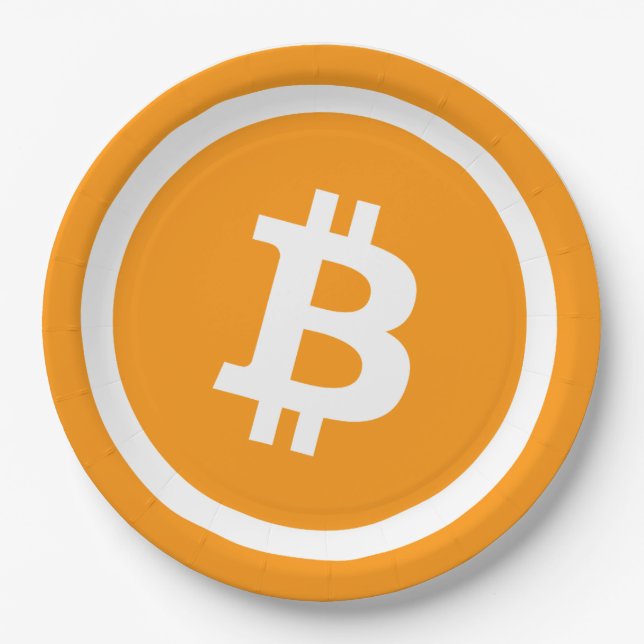 Bitcoin Paper Plate (Front)