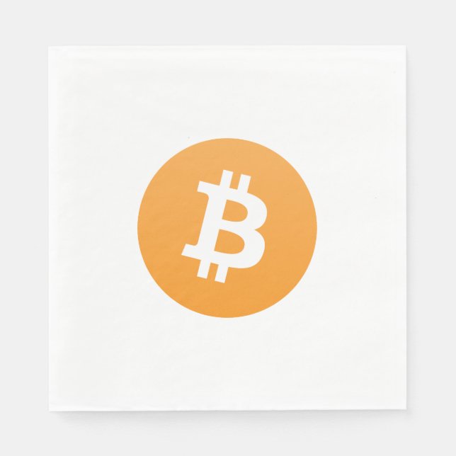 Bitcoin Party Napkins (Front)