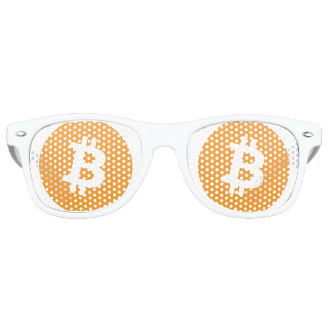 Bitcoin Party Sunglasses (Front)
