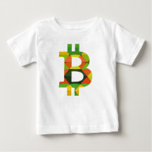 BITCOIN/PATTERN-Toddler's Romper
