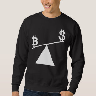 Bitcoin Plan B Time For Plan B Accept Bitcoin Mean Sweatshirt