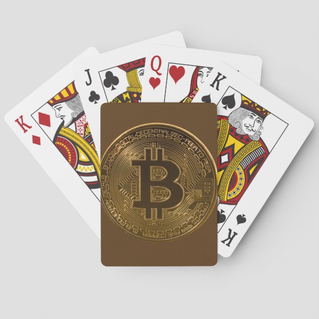 BITCOIN  PLAYING CARDS (Back)
