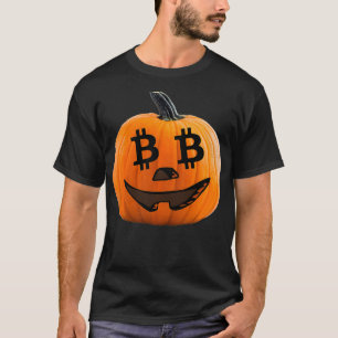 Bitcoin Pumpkin  T-Shirt