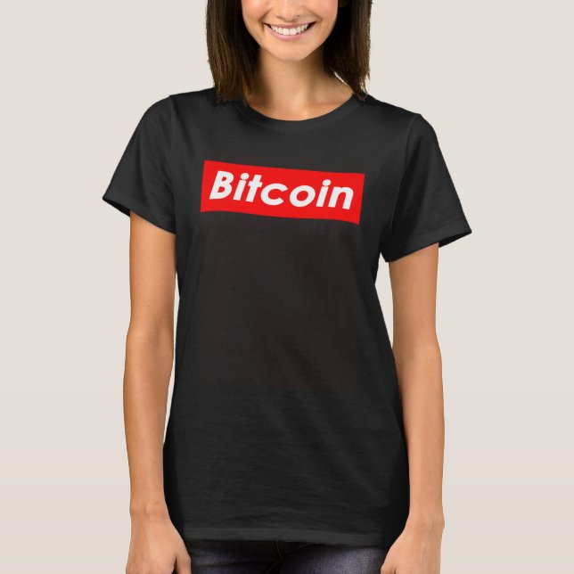 Bitcoin Rare Style Crypto T-Shirt (Front)