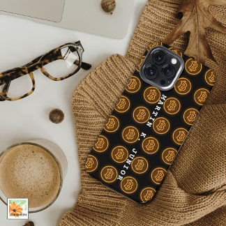bitcoin RETRO led signs CRYPTO personalised gift iPhone 13 Pro Max Case