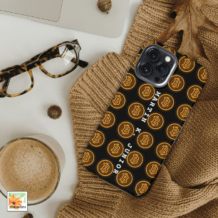 bitcoin RETRO led signs CRYPTO personalized gift iPhone 13 Pro Max Case