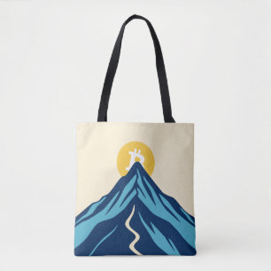 Bitcoin Rising Tote Bag