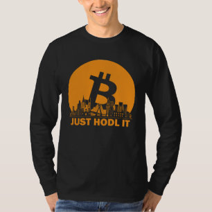 Bitcoin São Paulo Skyline  São Paulo Bitcoin Maxim T-Shirt
