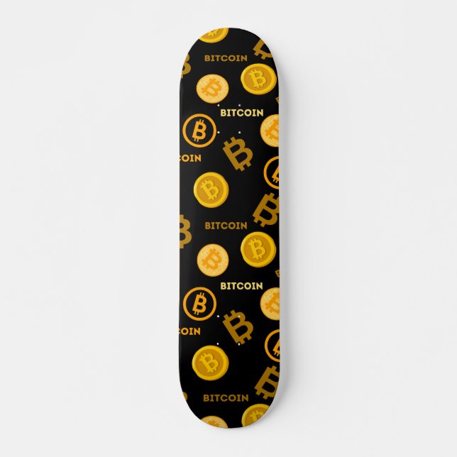 Bitcoin  skateboard (Front)