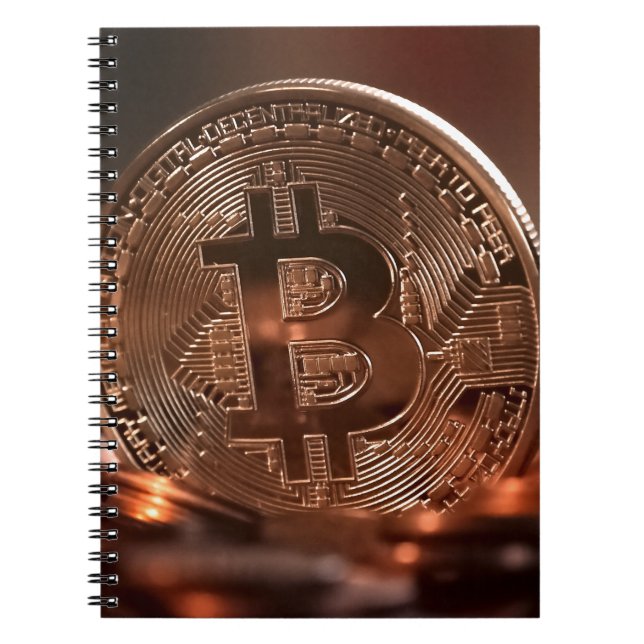 Bitcoin Spiral Notebook (Front)