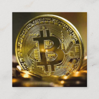 bitcoin square business card