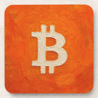 Bitcoin Standard (Oil, Style: 3) Coaster