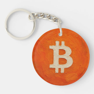 Bitcoin Standard (Oil, Style: 3) Key Ring