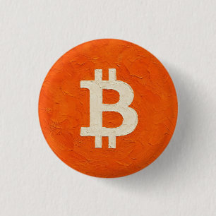 Bitcoin Standard (Oil, Style: 4) 3 Cm Round Badge