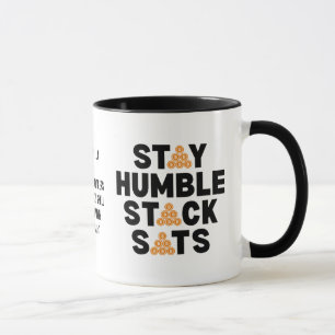 Bitcoin STAY HUMBLE STACK SATS Christian Crypto  Mug