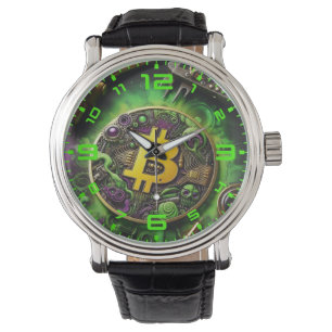 Bitcoin Steampunk Style Watch