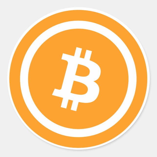 Bitcoin Sticker (Front)
