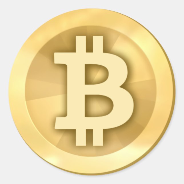 Bitcoin sticker (Front)