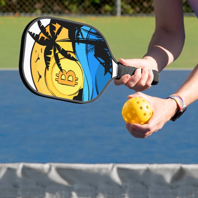 Bitcoin Summer - Crypto coin Pickleball Paddle (Insitu)