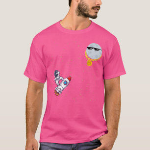 Bitcoin to the moon, BTC trader gift crypto crypto T-Shirt