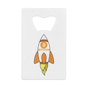 Bitcoin To The Moon Rocket