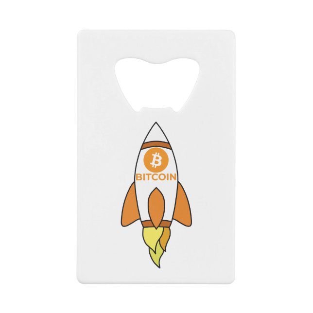 Bitcoin To The Moon Rocket (Front)
