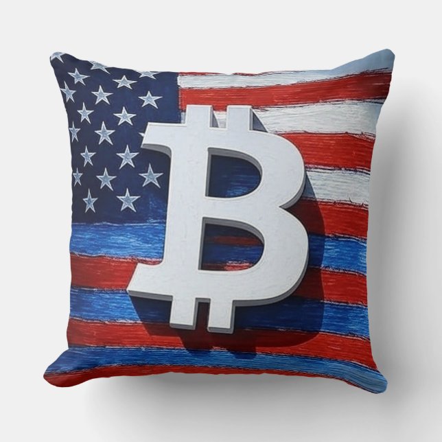 Bitcoin USA Cushion (Front)