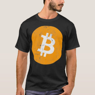 Bitcoin Vintage BTC Coin Logo Crypto #bitcoin Dist T-Shirt
