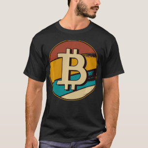 Bitcoin Vintage Logo HODL Investor Trader BTC Gift T-Shirt