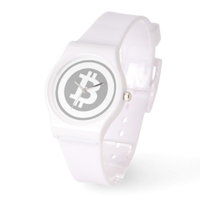 BITCOIN WATCH GREY (Angle)