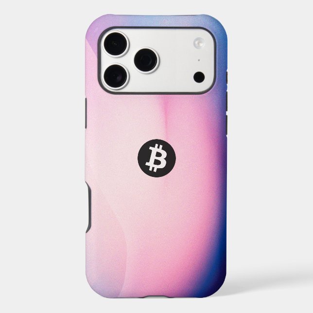 Bitcoin Wave (Midnight Lavender) (Back)