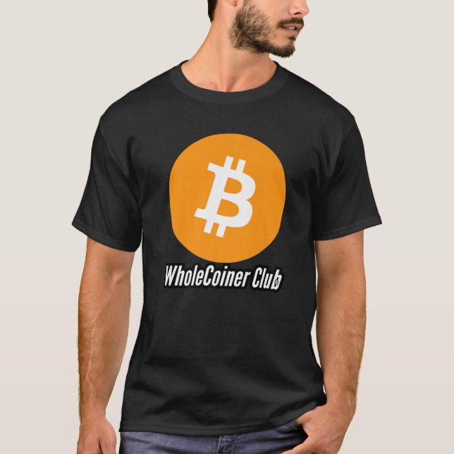 Bitcoin Wholecoiner Club 888 Christinanicci.Live T-Shirt (Front)