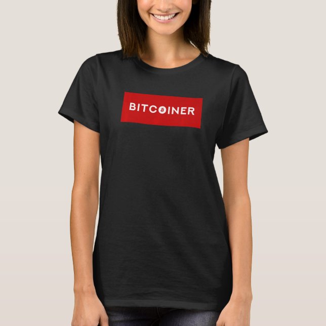 Bitcoiner Bitcoin Love T-Shirt (Front)