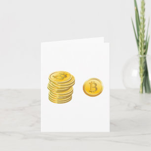 Bitcoins Note Cards