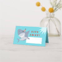 Bite Away | Shark Birthday Party Food Tent