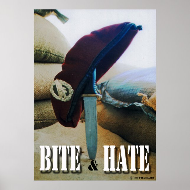Bite & Hate Poster (Front)