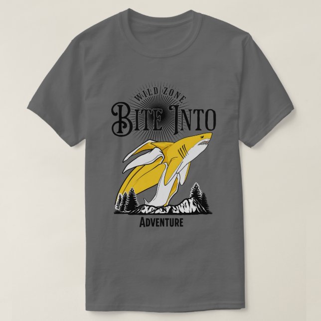 Bite Into Wild Zone Adventurous 1 T-Shirt (Design Front)