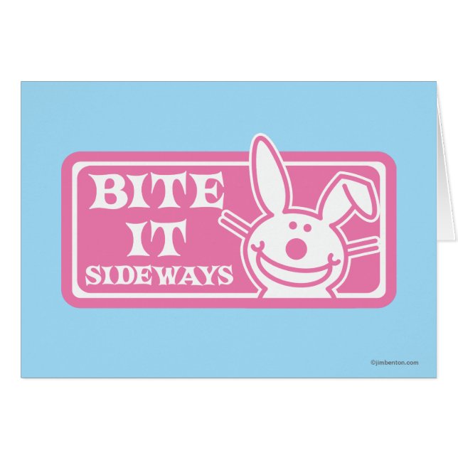 Bite it Sideways (Front Horizontal)