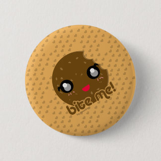 Bite Me! cookie edition 6 Cm Round Badge