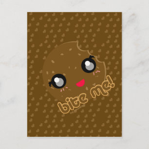 Bite Me! cookie edition Postcard