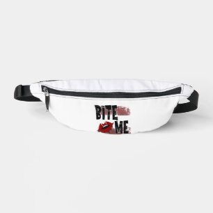 Bite me - Cool Quote - Halloween - Bat Bum Bags
