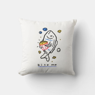 Bite Me Cushion