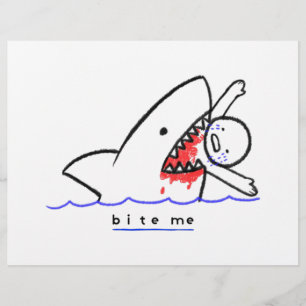 Bite Me Custom Letterhead