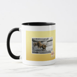 Bite me is just an expression! mug