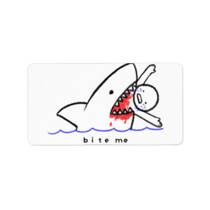 Bite Me Label